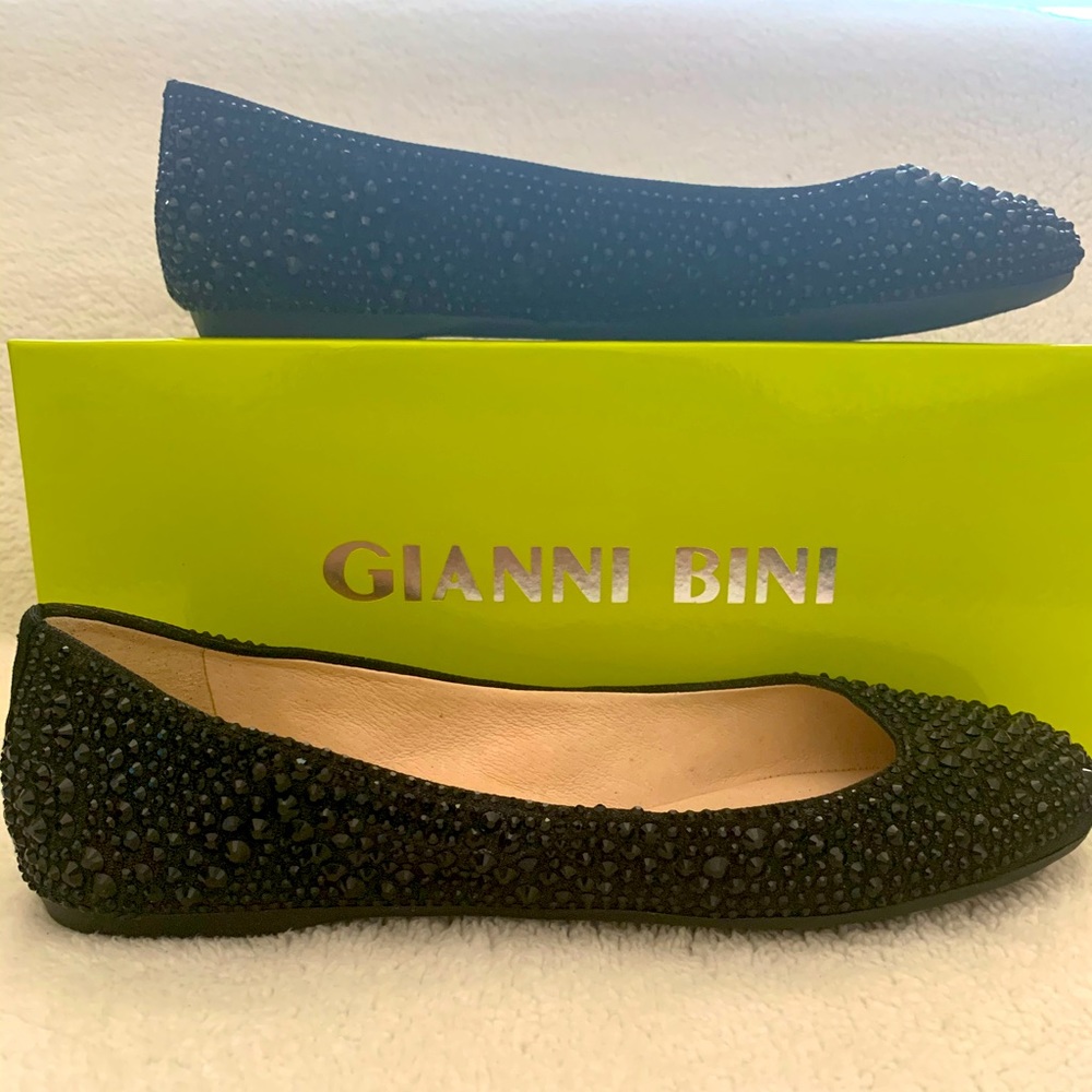 Gianni Bini Bristol Jeweled Ballet Flats